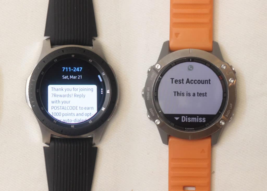 Samsung Galaxy Watch Active 2 vs Garmin Fenix 6 Sapphire