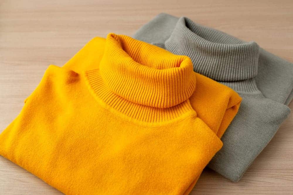 Turtleneck polo shop neck difference