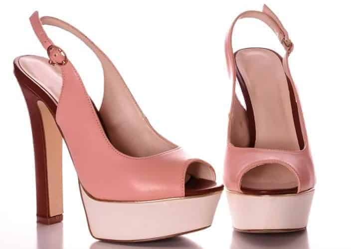 shoe type heels