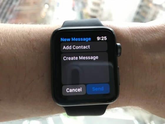 can you text on apple watch series 2