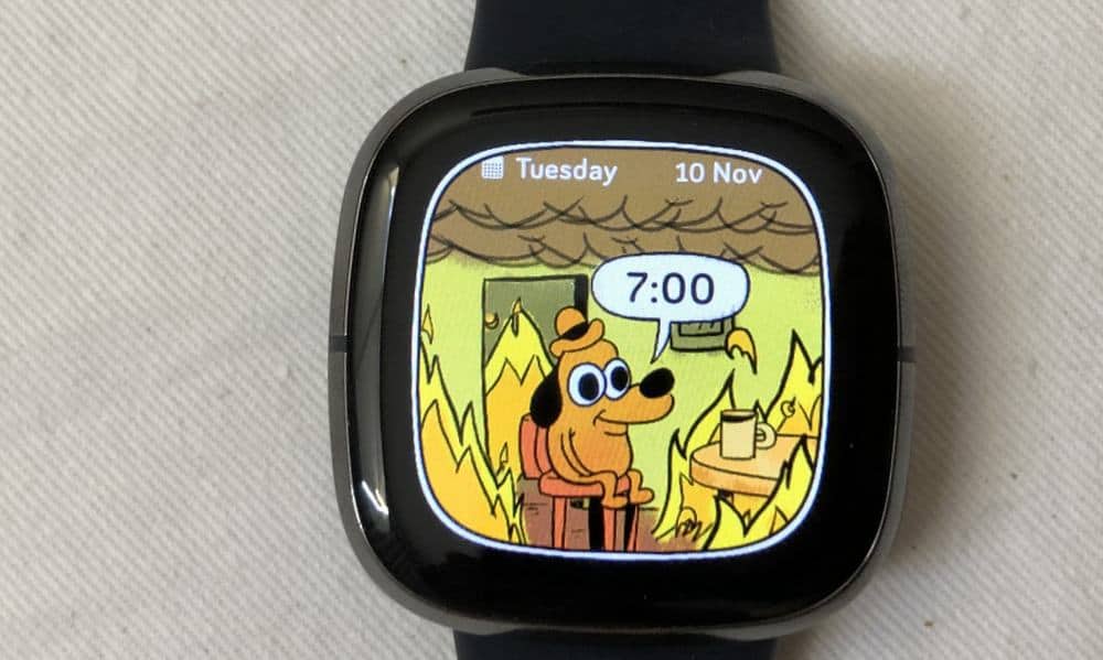 fitbit sense watch faces