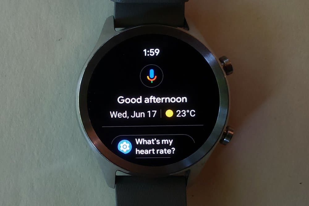 ticwatch c2 google assistant