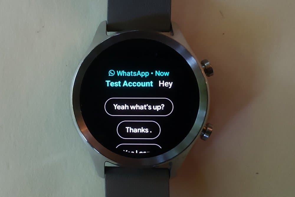 ticwatch c2 texts