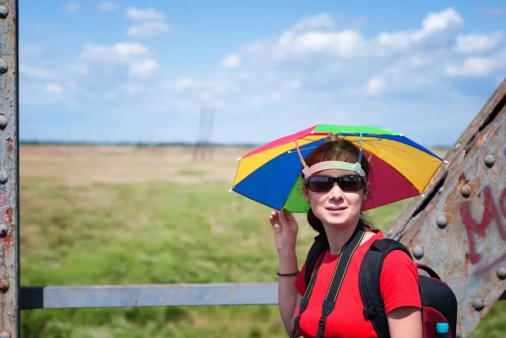brock umbrella hat