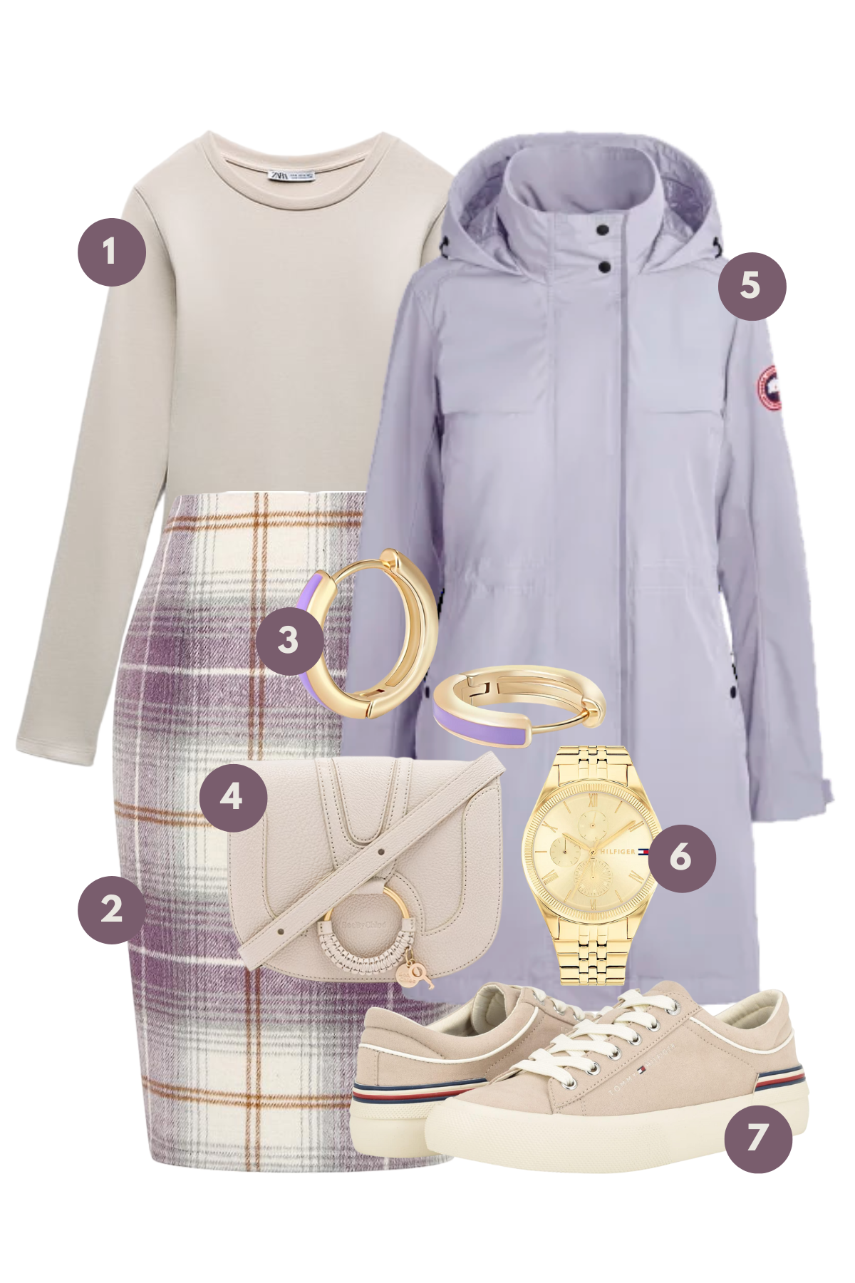 Lavender Hues & Luxe Gold: A Transitional Look from Winter to Spring