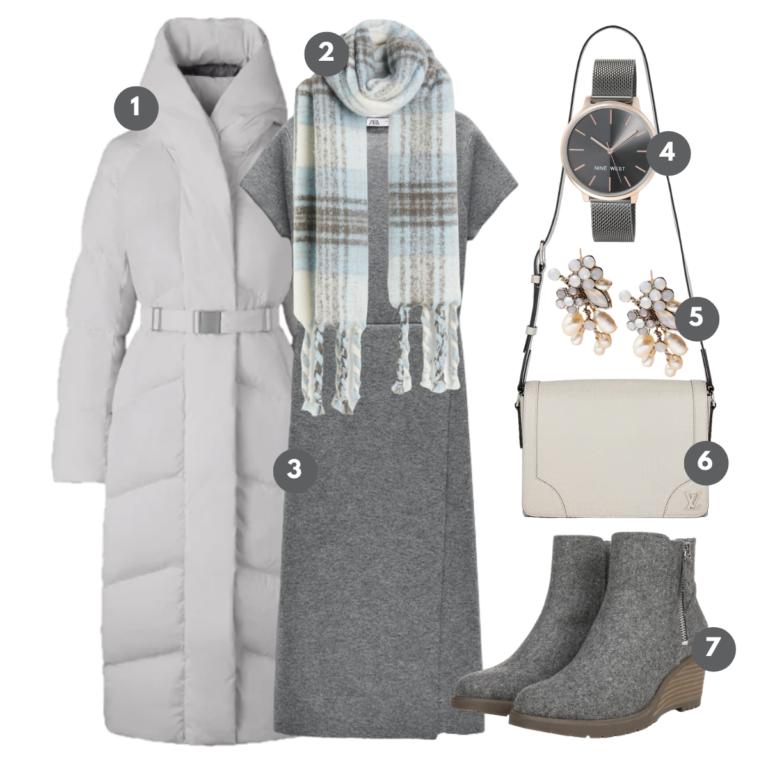 Winter Wonderland: Frosty Elegance in Cozy Grays and Icy Blues