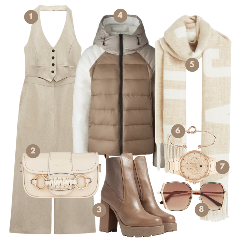 Neutral Nuance: Chic Layering for Sophisticated Winter Style