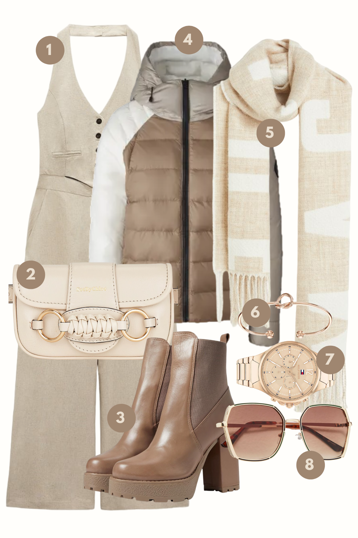 Neutral Nuance: Chic Layering for Sophisticated Winter Style