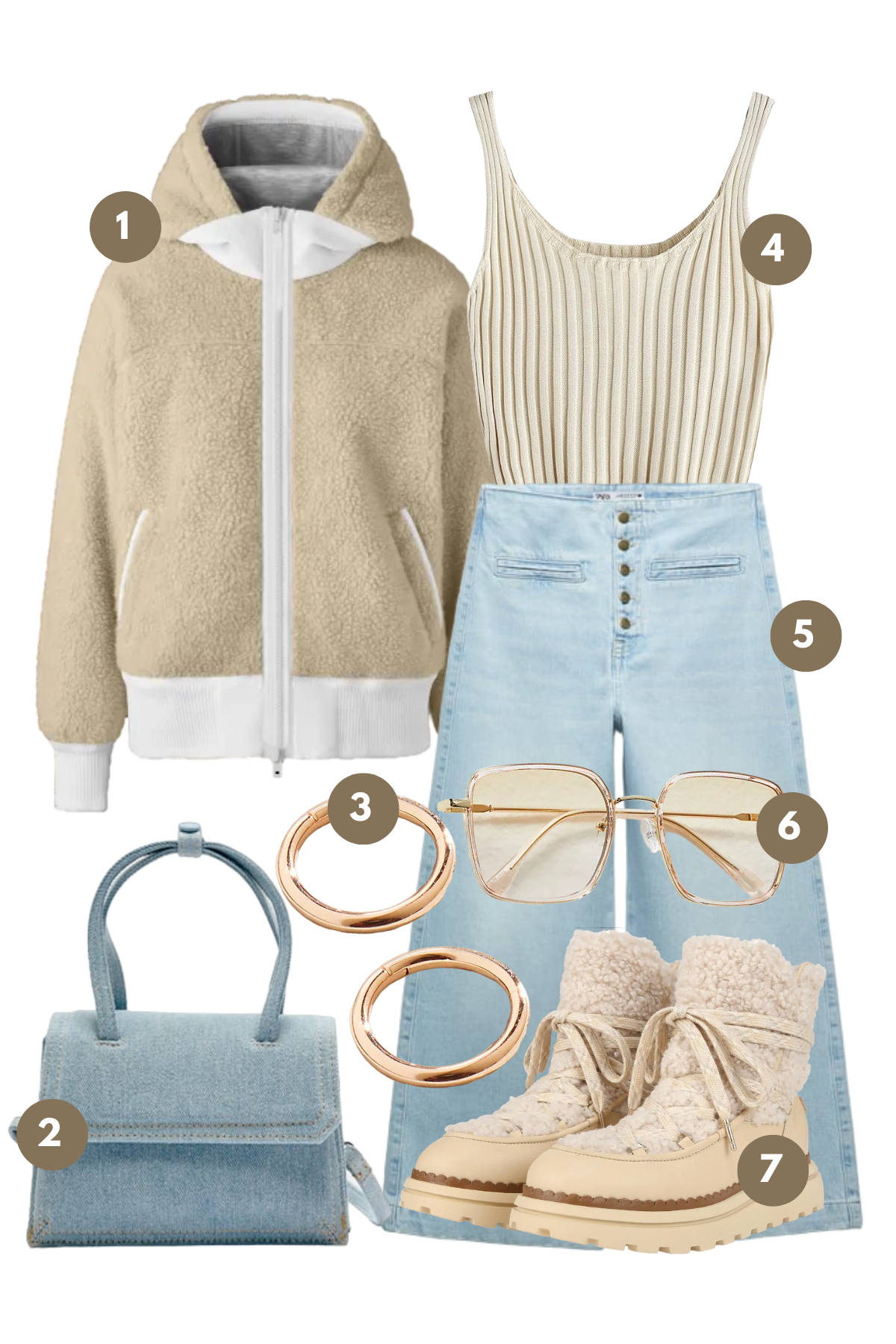 Soft Hues & Cozy Textures: A Winter's Tale of Casual Chic