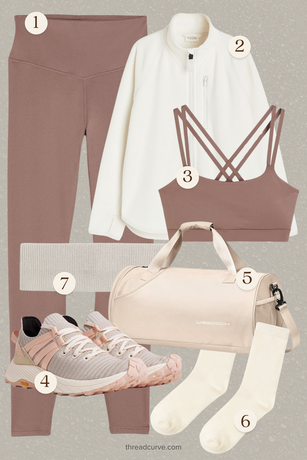 Active Elegance: Muted Tones for a Seamless Transition from Workout to Wind Down