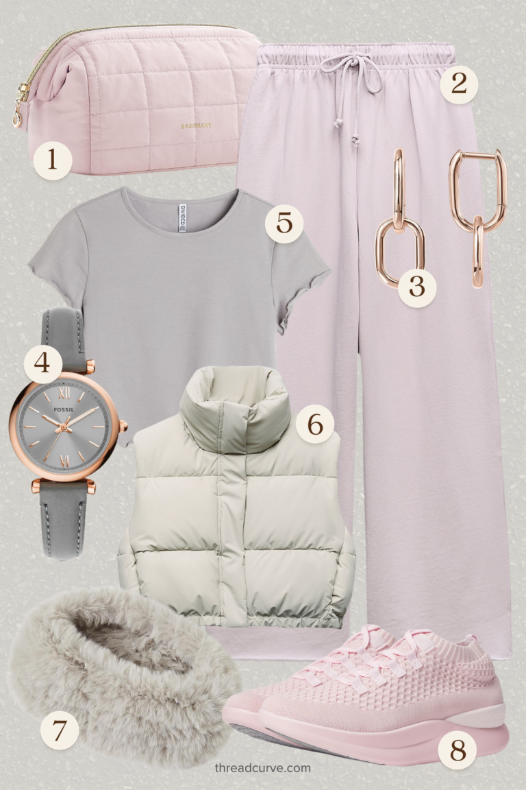 Blush and Serenity: A Winter-to-Spring Transition Wardrobe