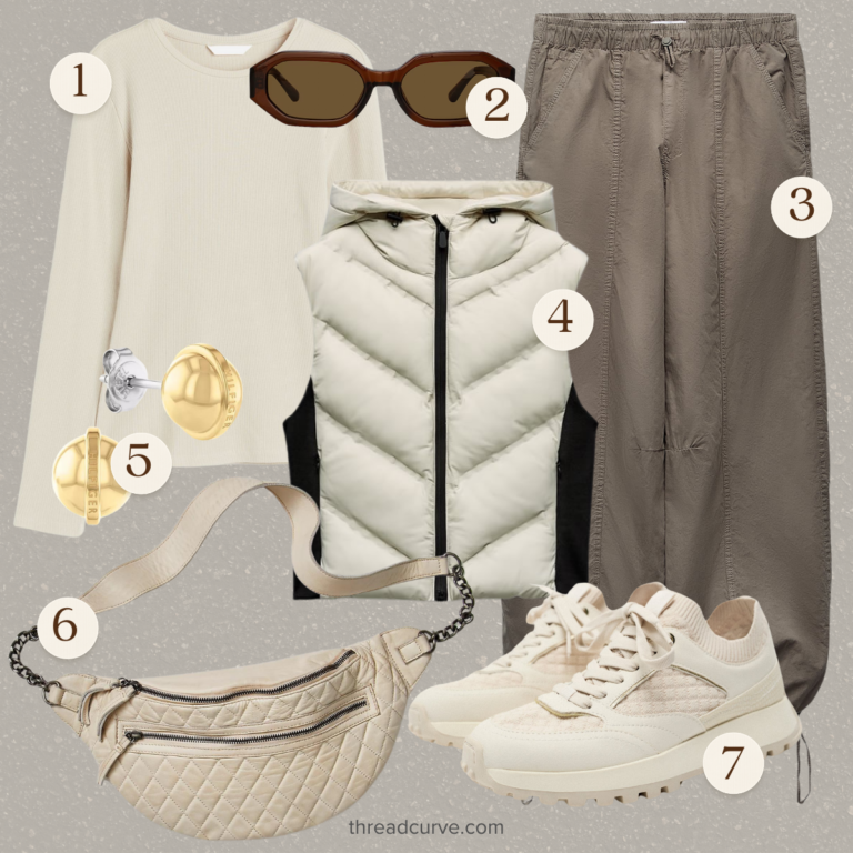 Neutral Nuances: A Cozy Blend of Winter Warmth and Stylish Comfort