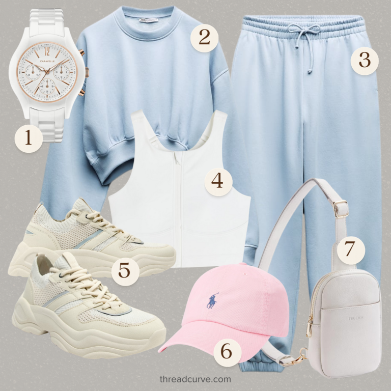 Sky-Blue Serenity: A Fresh Take on Athleisure for Spring