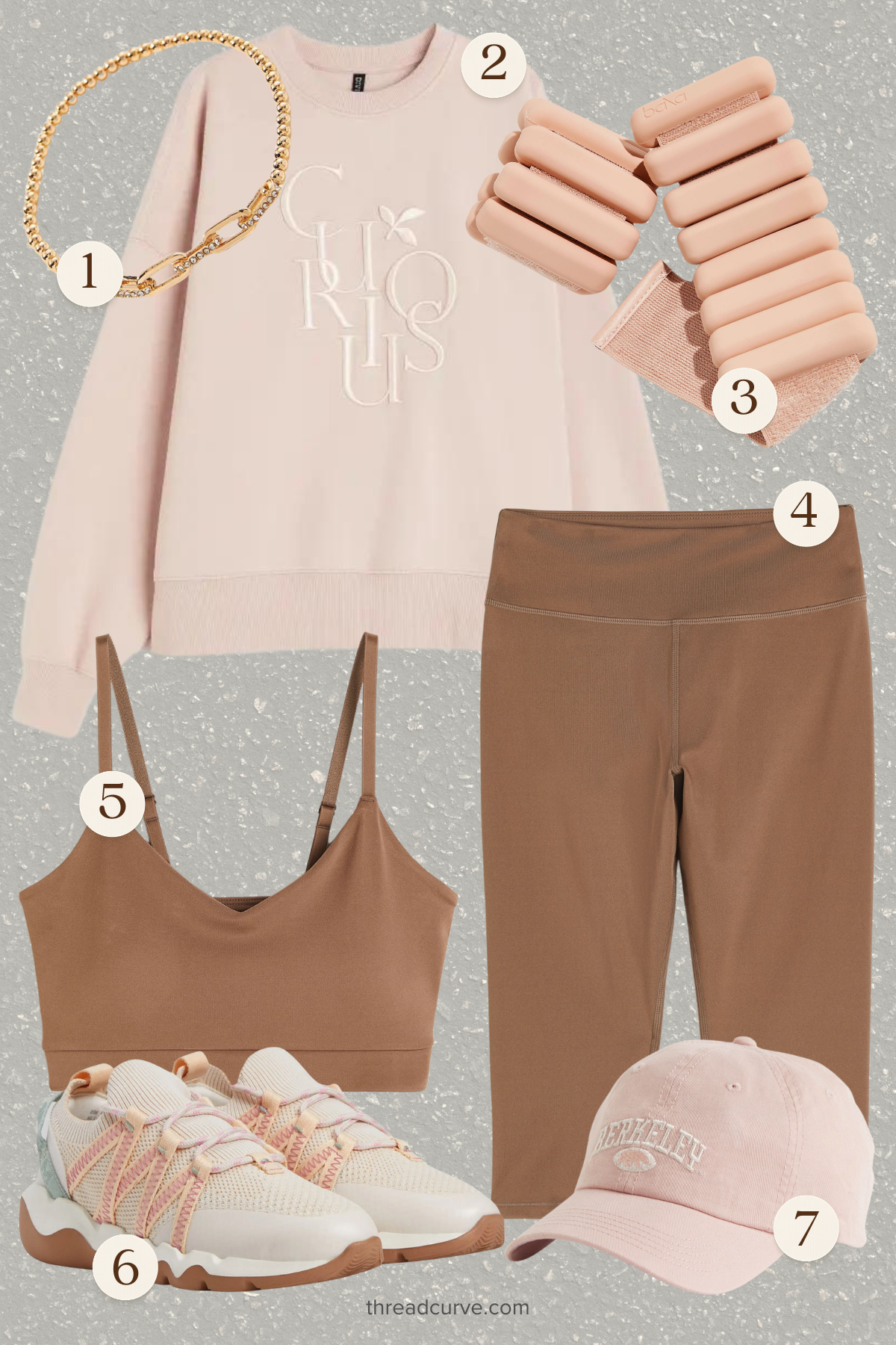 Chic Comfort: A Cozy Blend of Neutrals and Pinks for a Casual Day Out