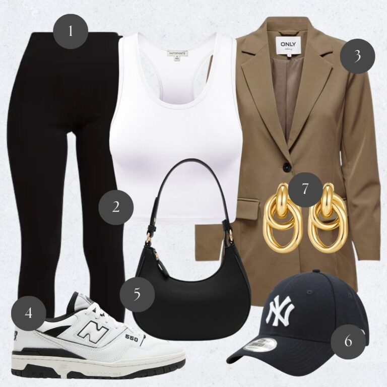 Metropolitan Edge: Sporty Meets Sophisticate in City-Ready Style (Fashion Moodboard)