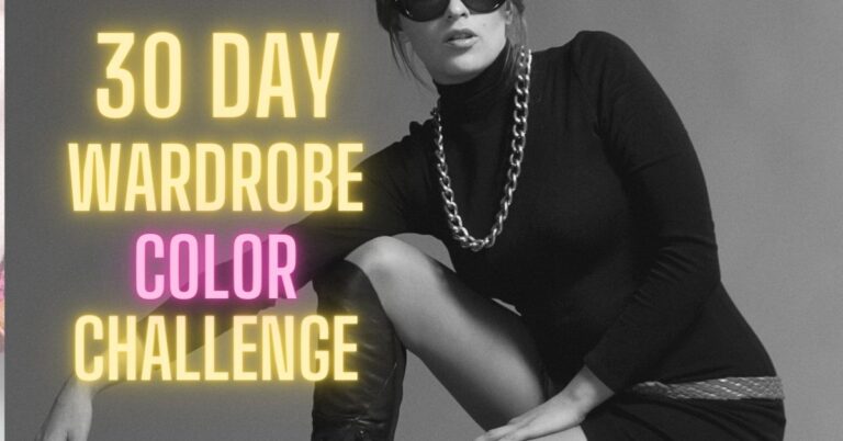 30-Day Color Wardrobe Challenge