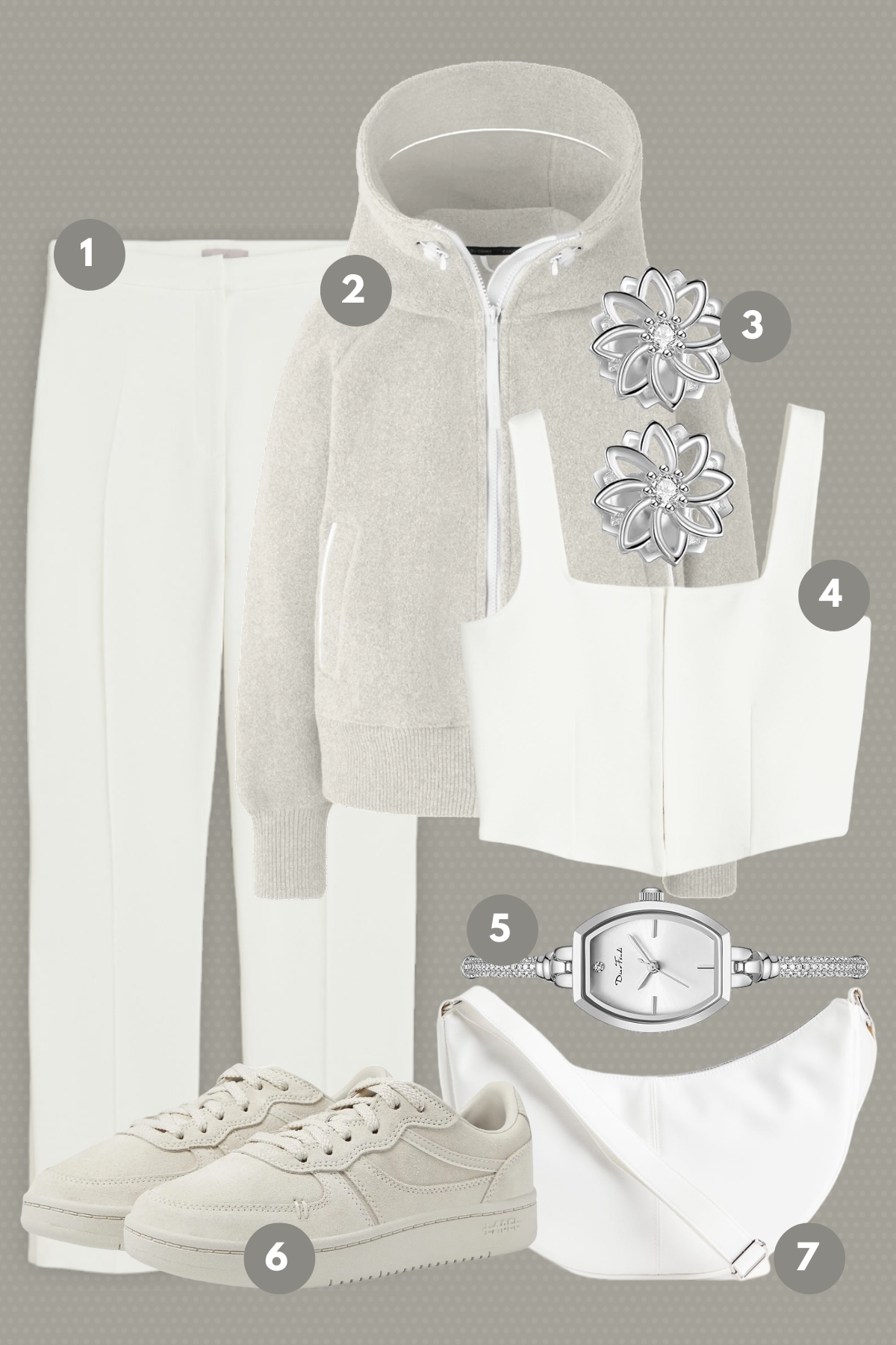 Monochromatic Elegance: A Fresh Take on All-White Ensembles