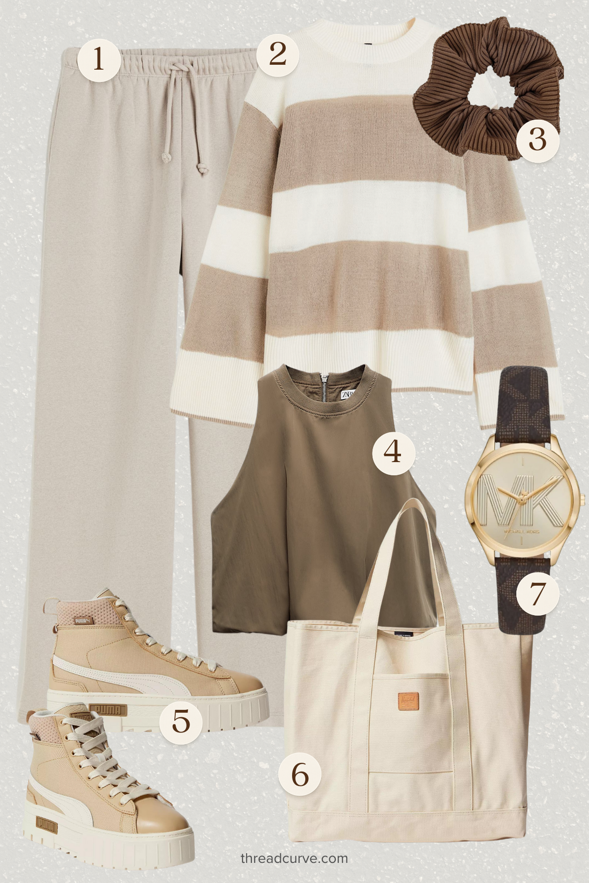 Autumn Neutrals: A Symphony of Taupe and Cream