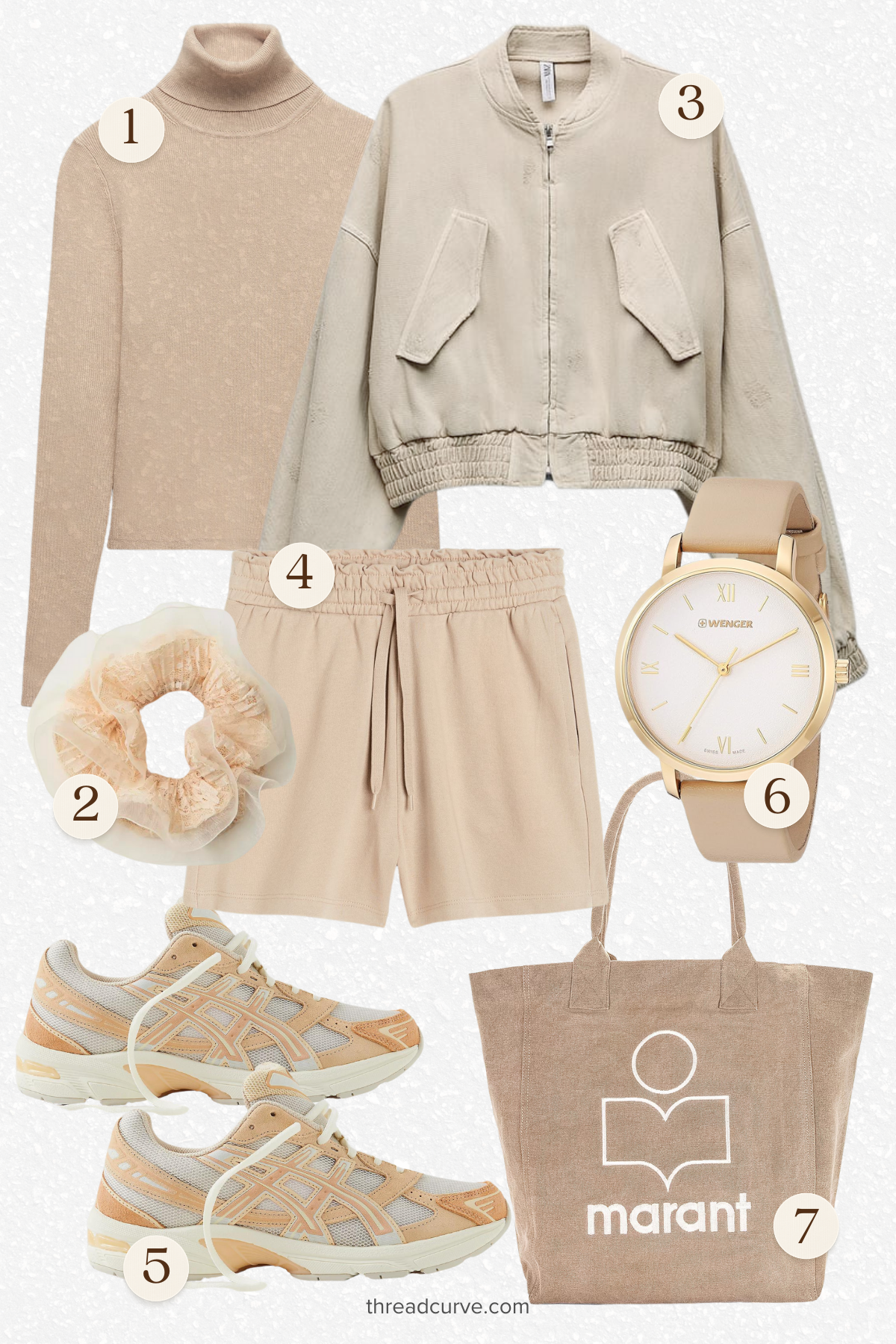 Taupe Tones: Uniting Elegance with Athletic Comfort