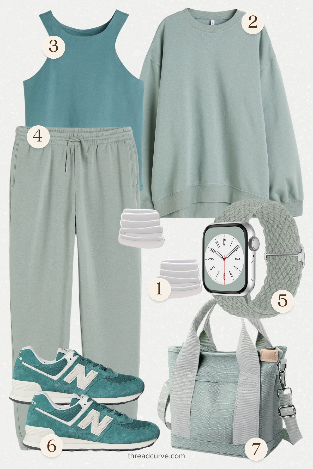 Serene Seaglass: Refreshing Aqua Tones for Leisure and Style