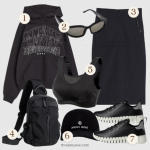 Edgy Urban: Bold Black Essentials for the Street Style Connoisseur