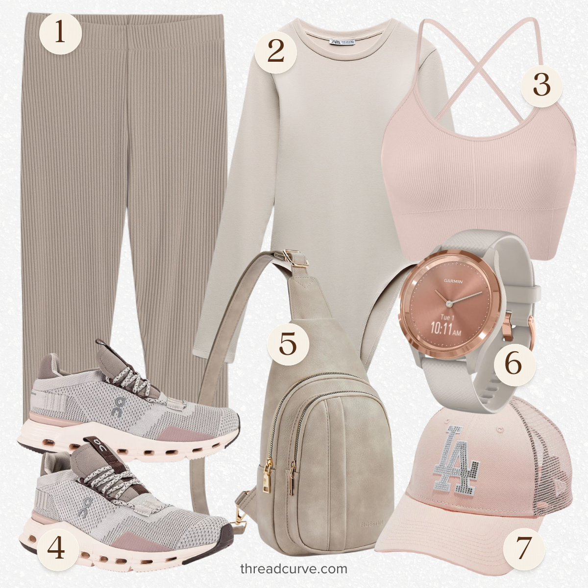 Soft Hues & Athletic Vibes: Blending Comfort with Sporty Elegance