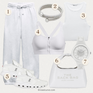 Pure and Modern: Winter Whites for a Fresh Sporty Look