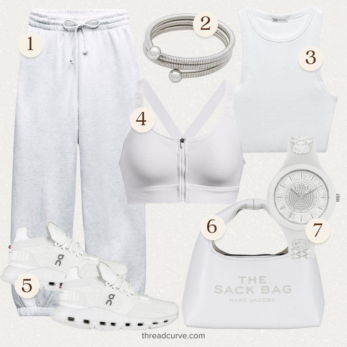 Pure and Modern: Winter Whites for a Fresh Sporty Look