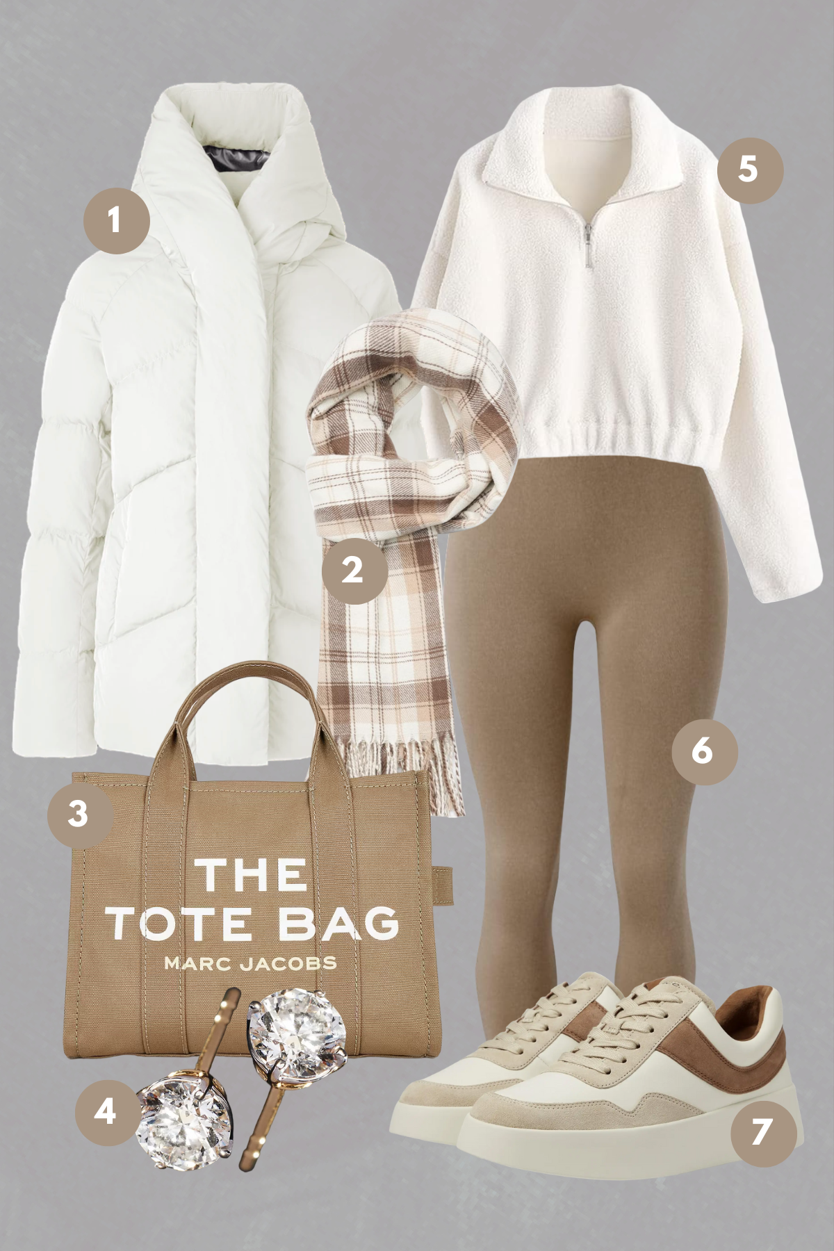 Chic Comfort: A Winter Wonderland of Warm Neutrals and Cozy Textures