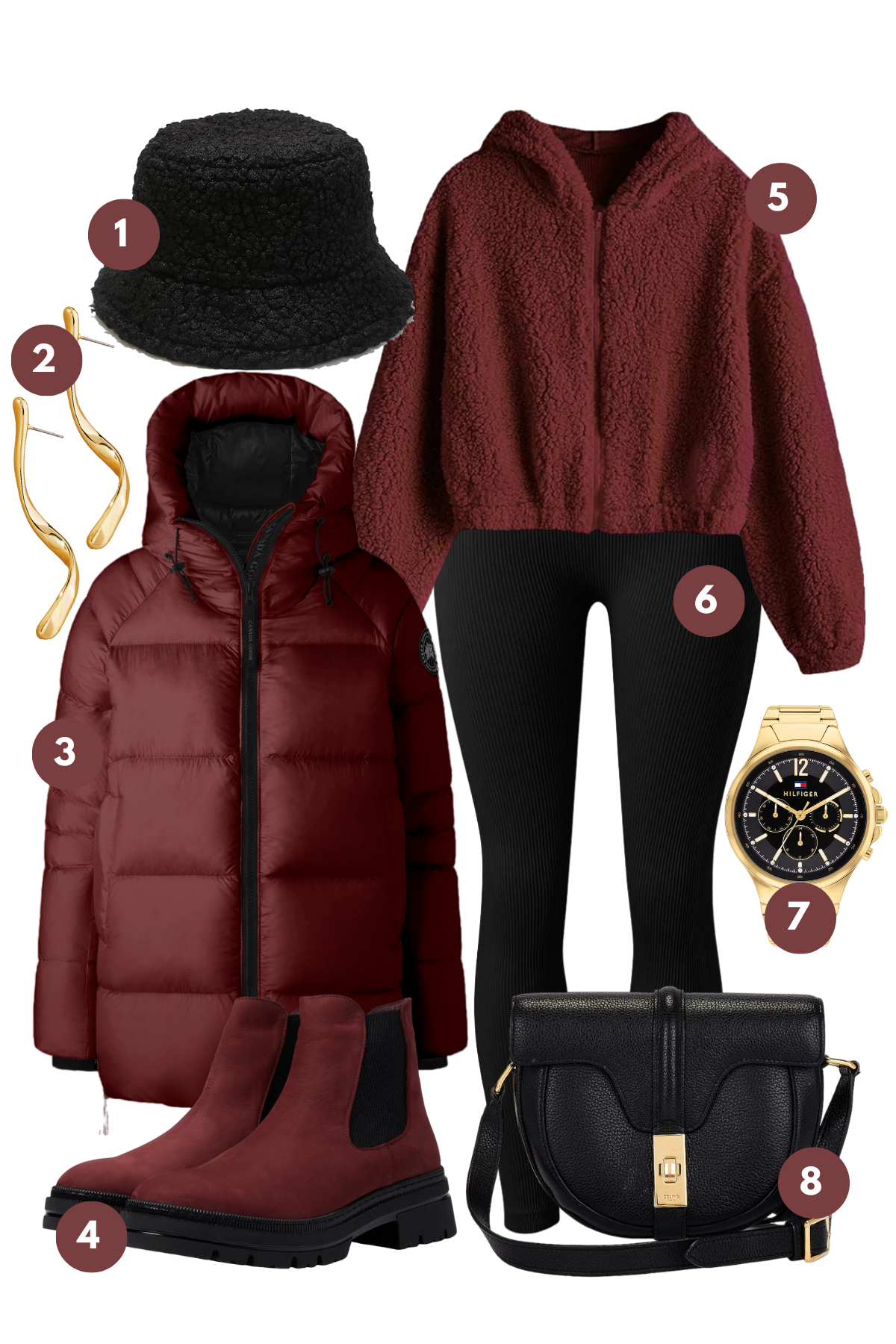 Warmth in Wine: Rich Tones for a Cozy Winter Wardrobe