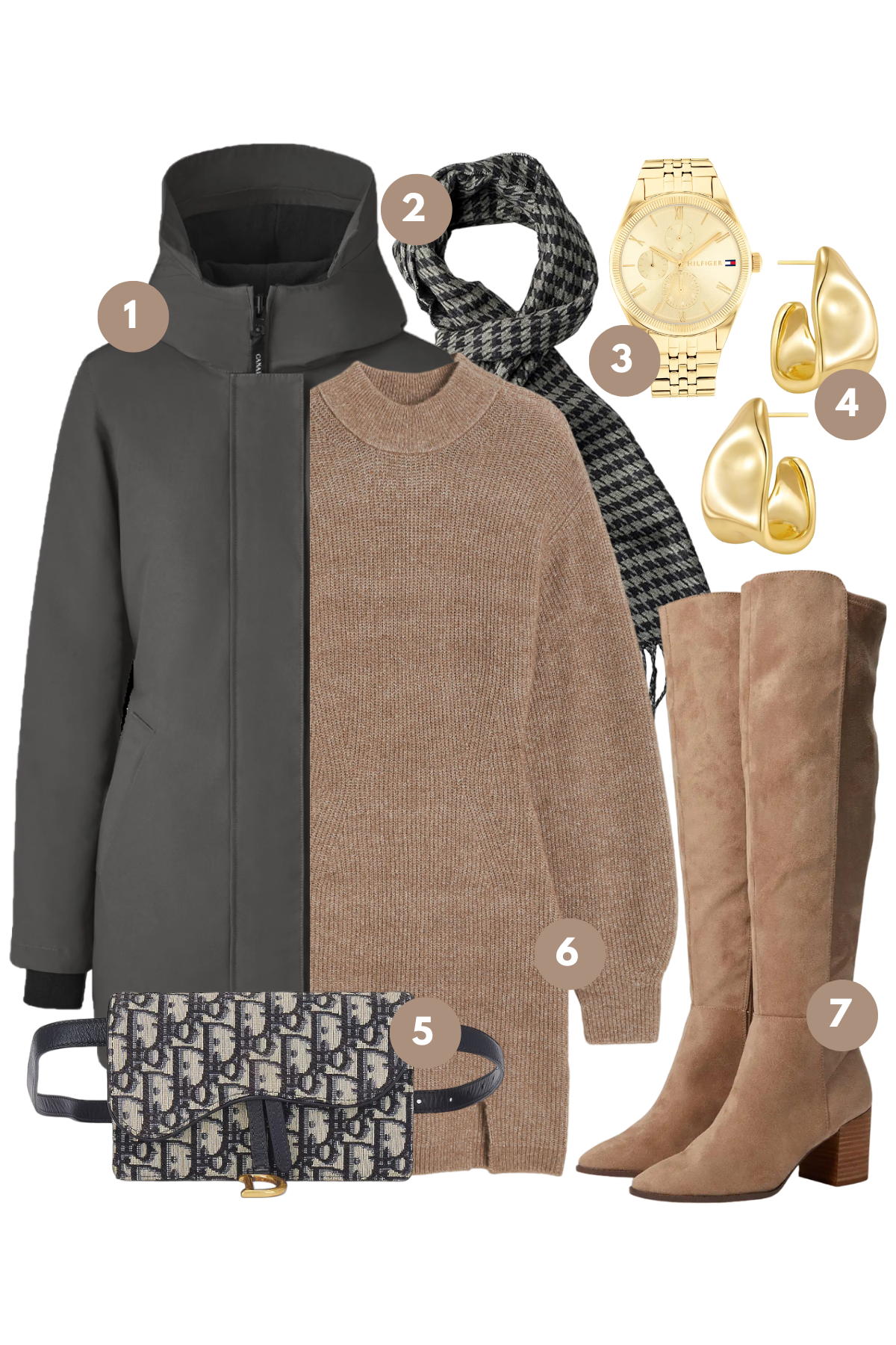 Autumn Allure: Cozy Textures Meet Sleek Accessories