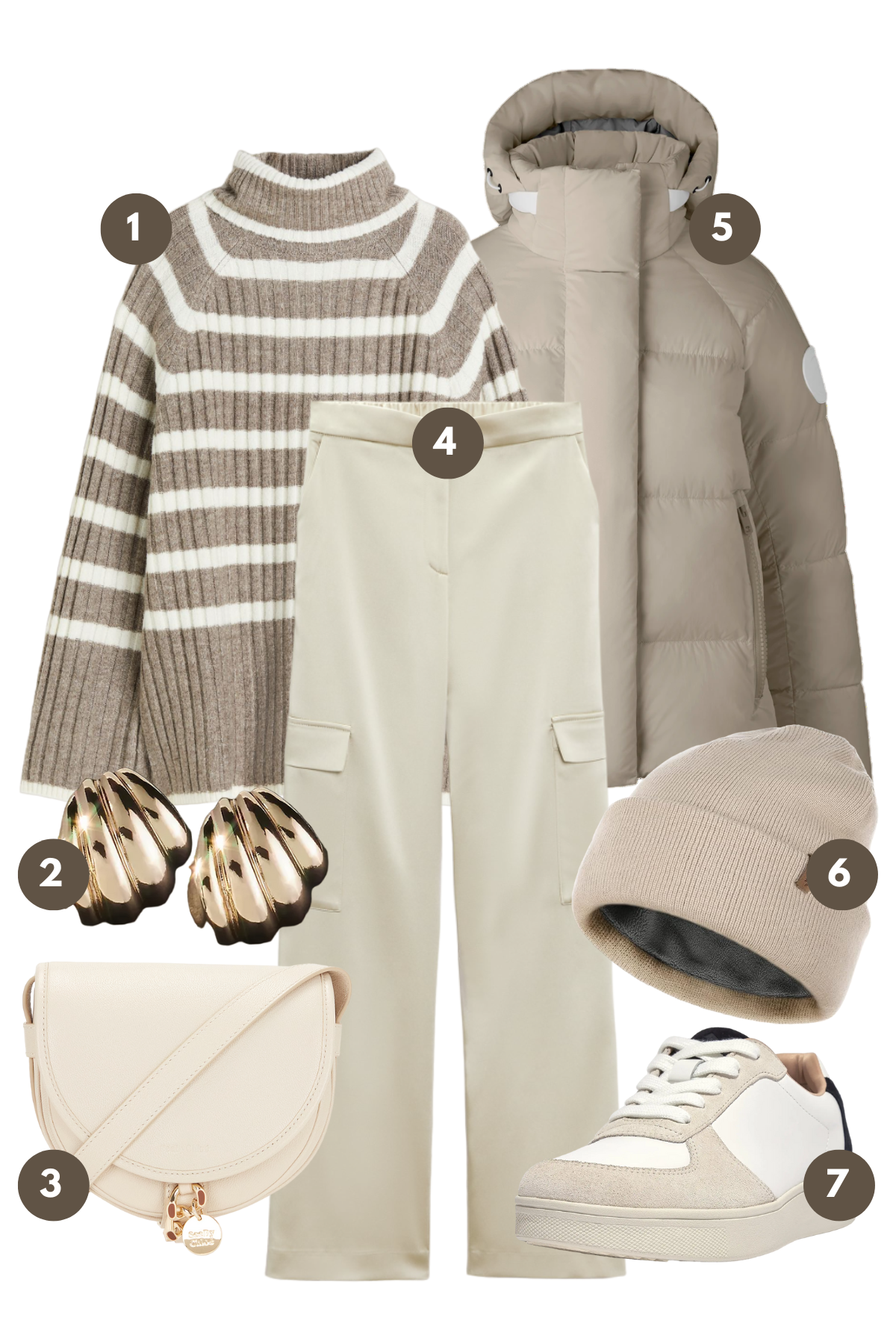 Neutral Nuance: Winter Warmth in Soft Knits and Subtle Tones