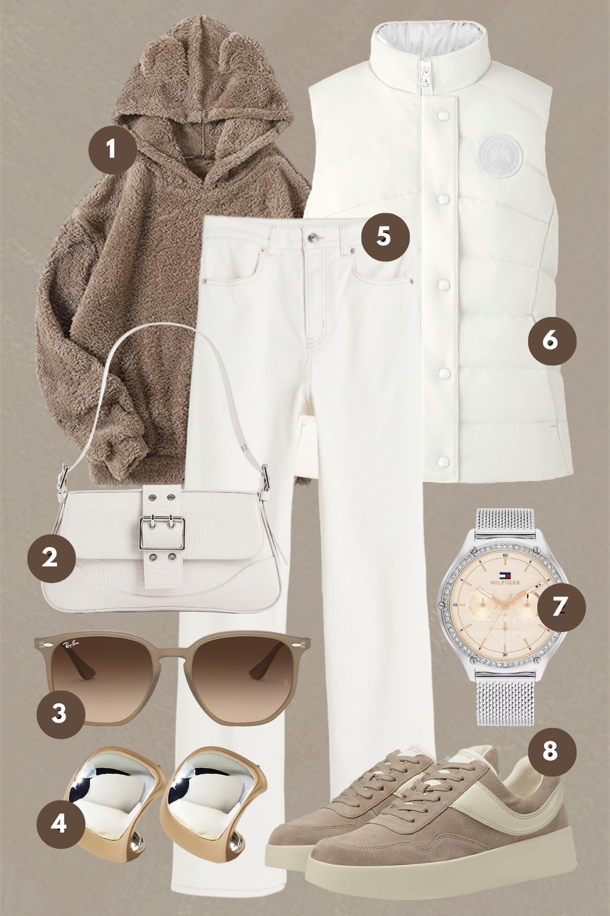 Neutral Nirvana: A Fusion of Cozy Textures and Sleek Winter Whites