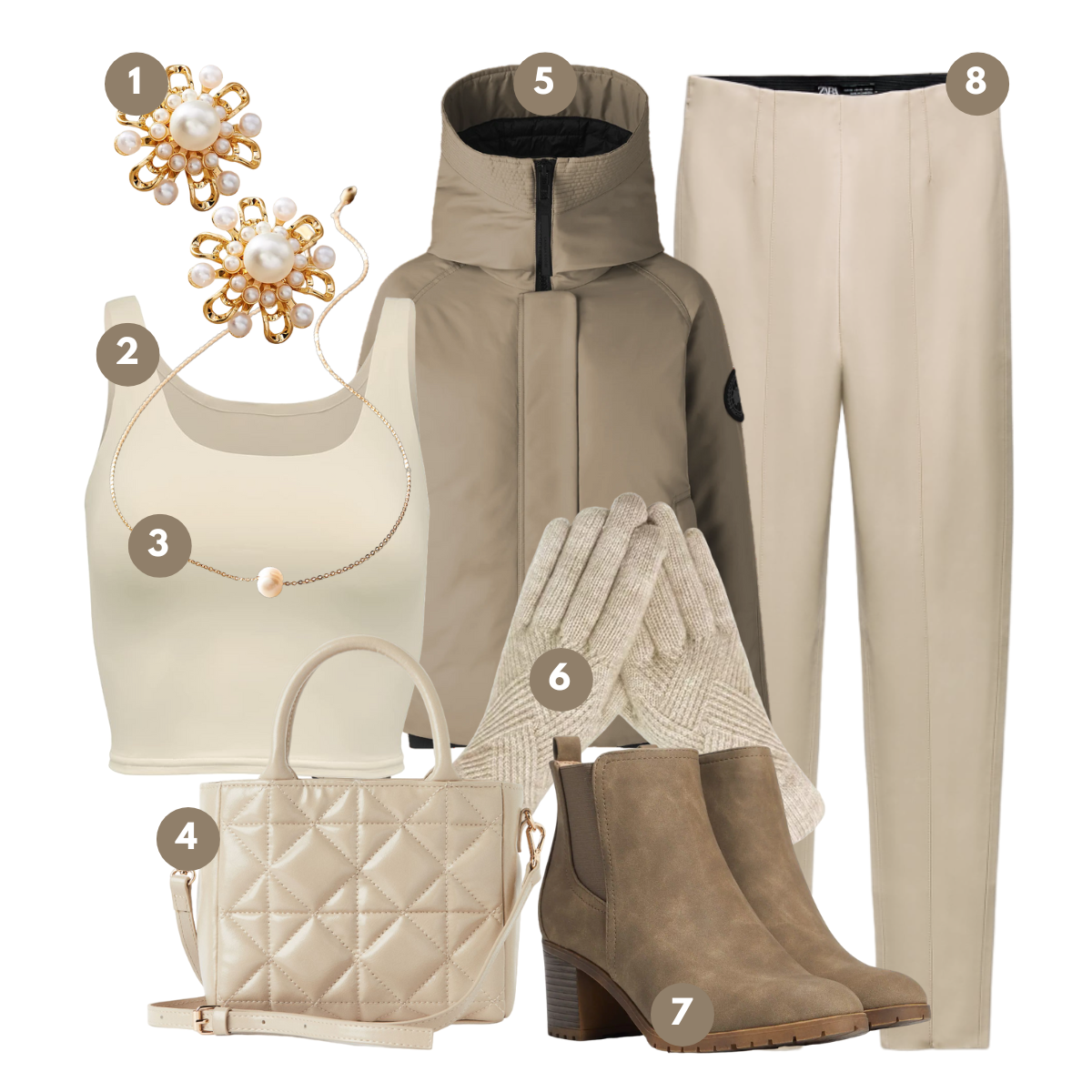 Neutral Nuance: Elevating Winter Whites with Luxe Textures and Accents