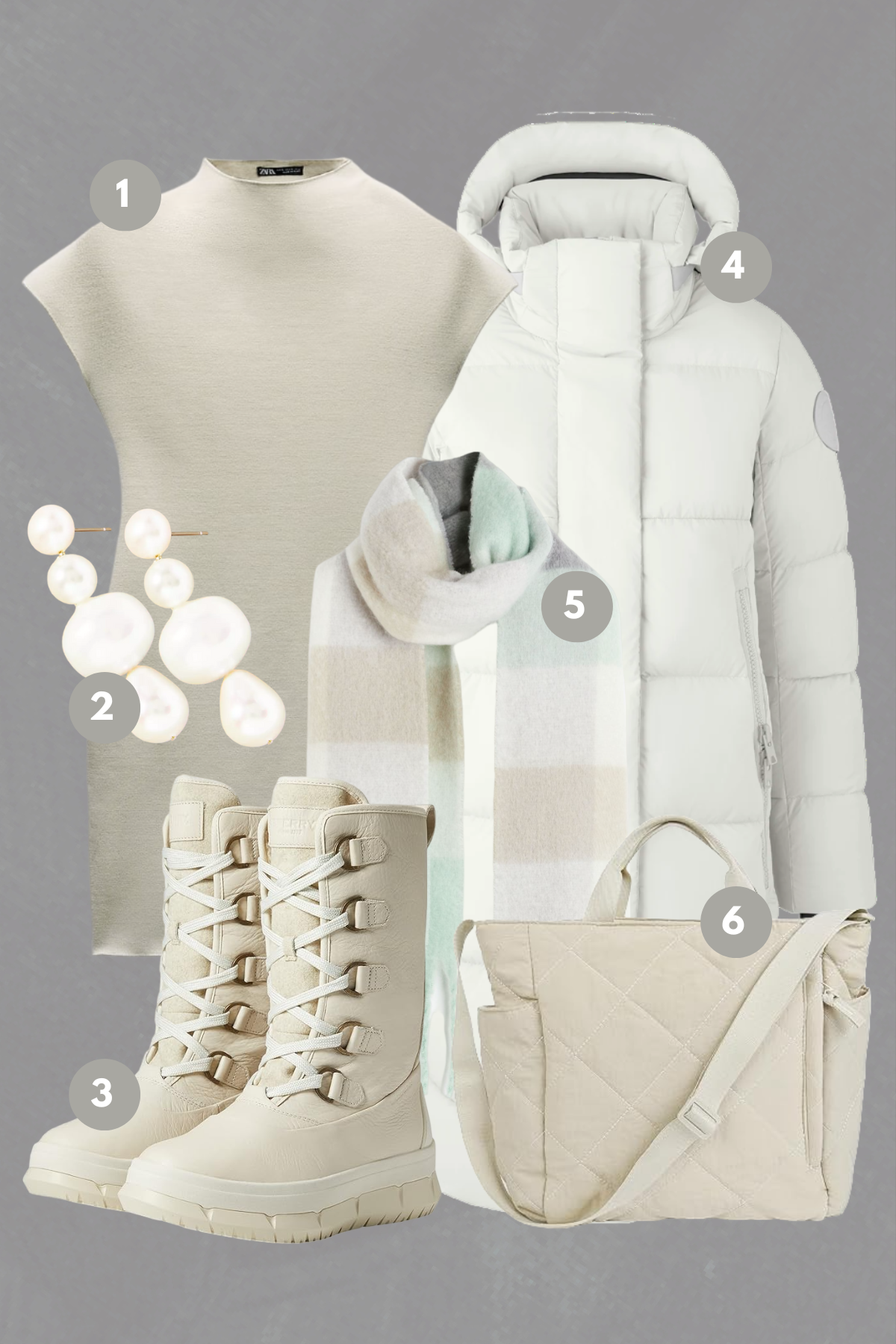 Winter Whites: Luxurious Layers in Soft Neutrals