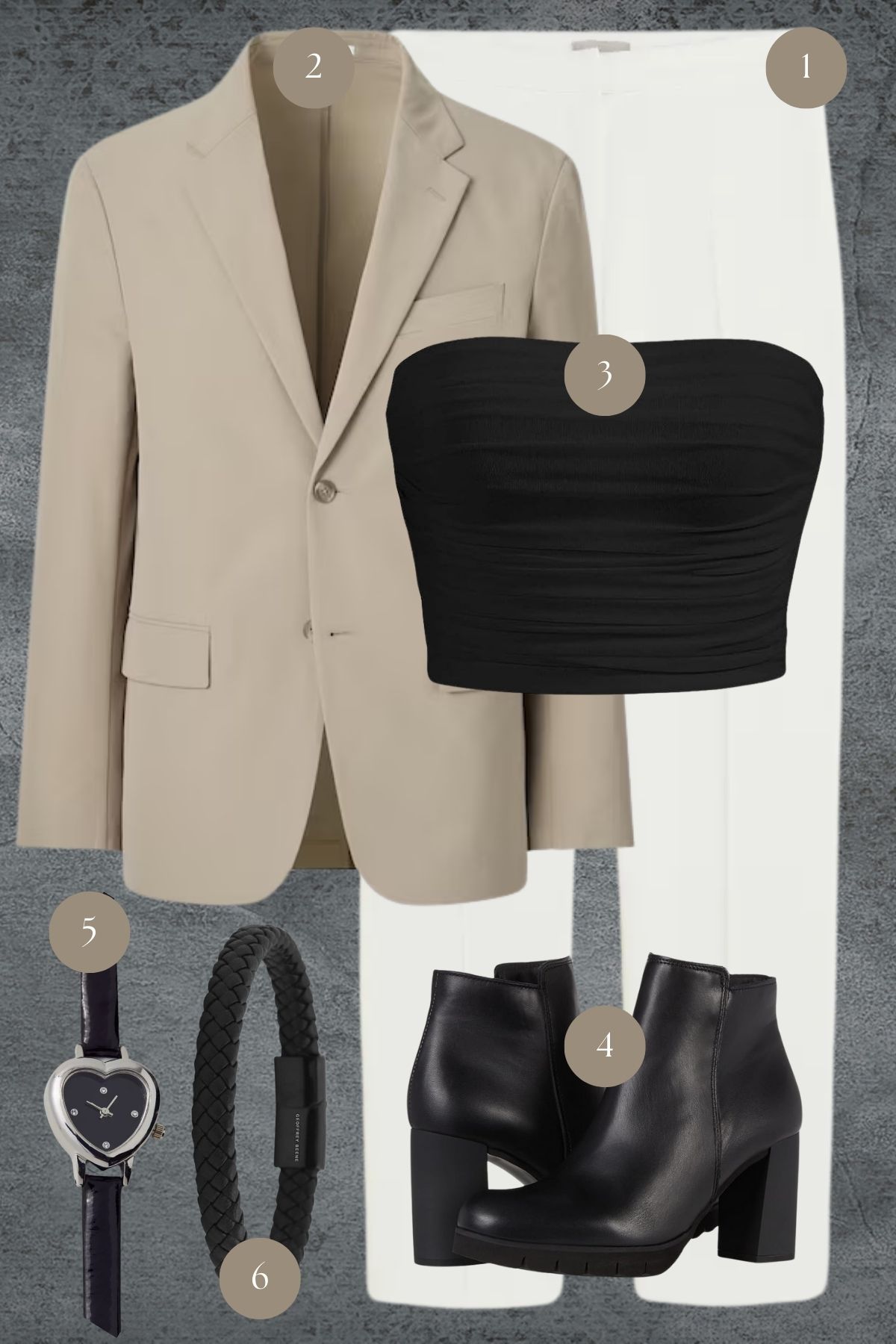 Sophisticated Contrast: Chic Monochrome for the Modern Woman