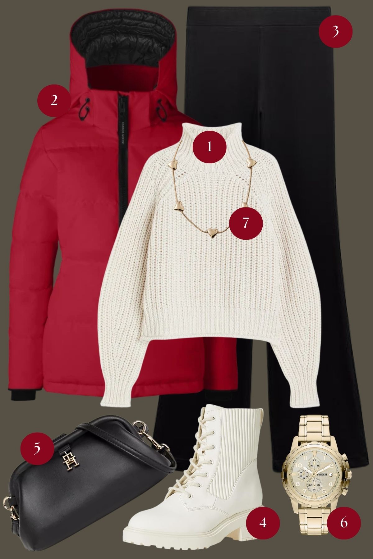 Winter Wonderland: Bold Reds and Crisp Whites for a Cozy Season