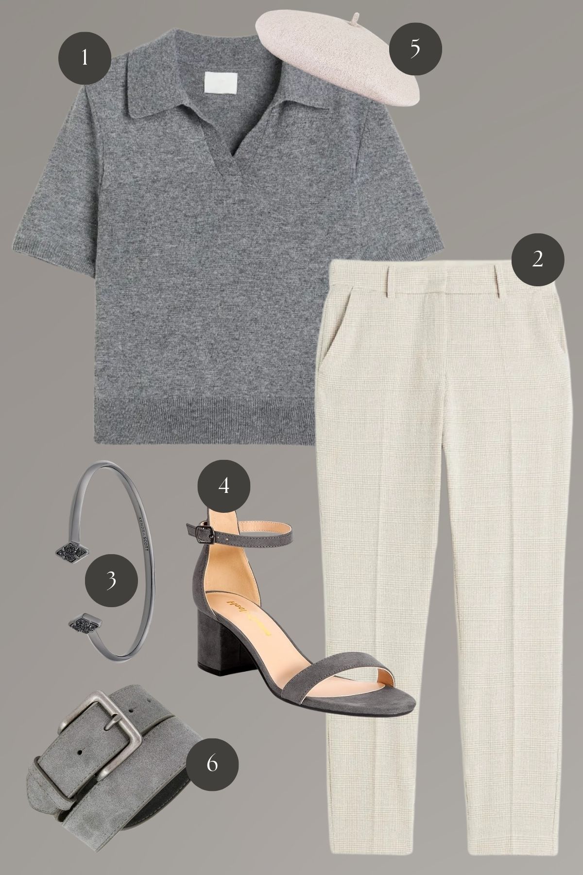 Chic Monochrome: Timeless Grays with a Hint of Silver