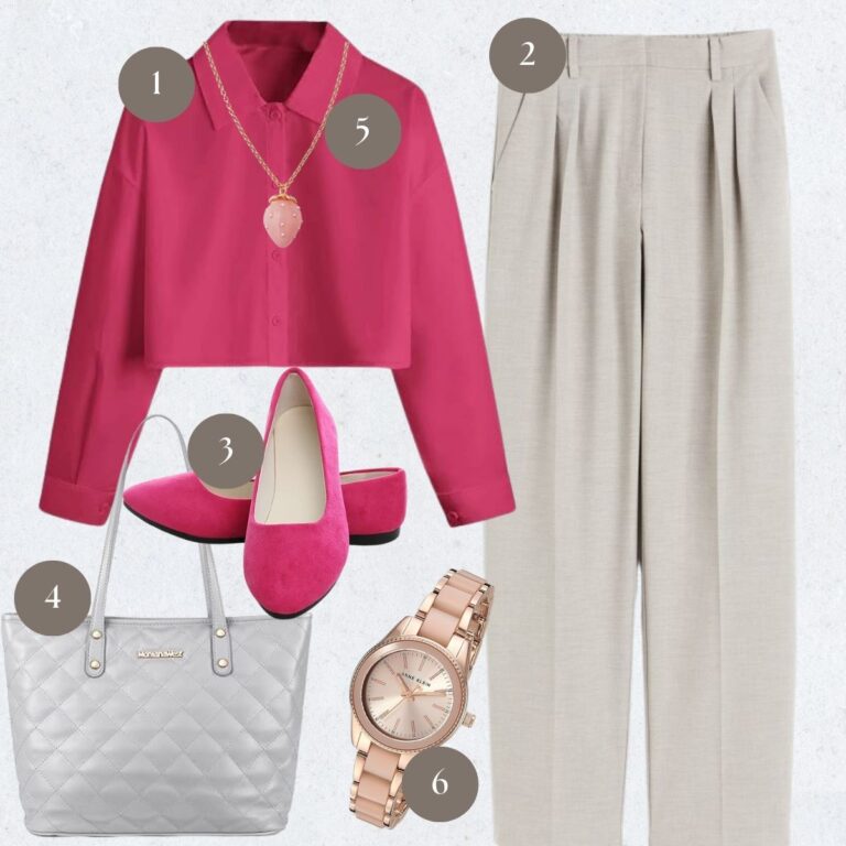 Blush Tones and Beige: A Classic Duo for Effortless Daytime Elegance