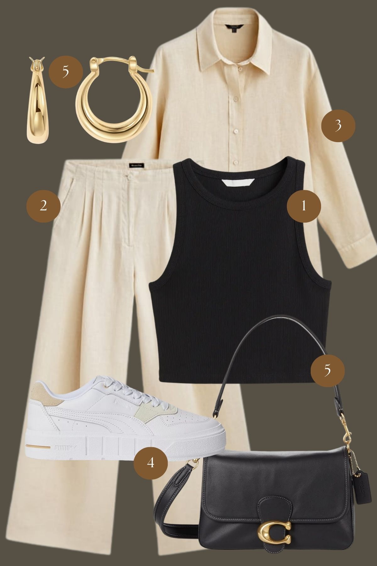 Minimalist Chic: Neutrals with a Twist of Gold