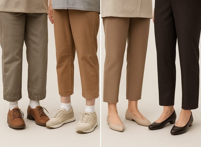 17 Common Shoe-and-Pants Combos for Women That Instantly Ages You At Least 10 Years