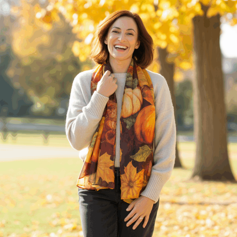Stylists Agree These 25 Autumn Scarves Can Overwhelm a Polished Look