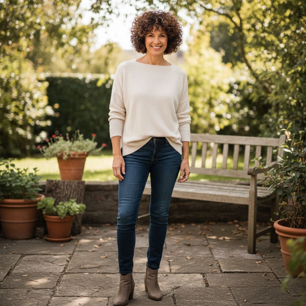 Curly Pixie Hairstyle for Women 45+