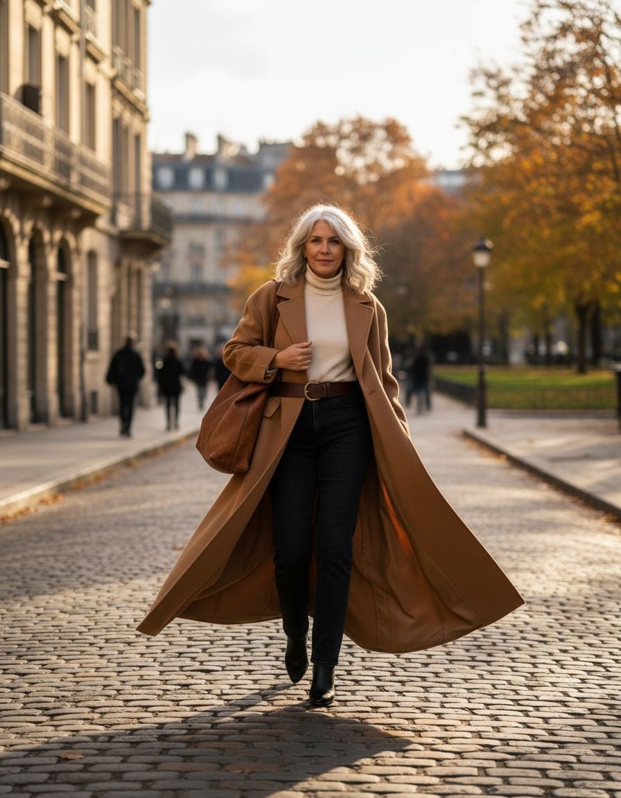 Longline Coat for Dramatic Effect