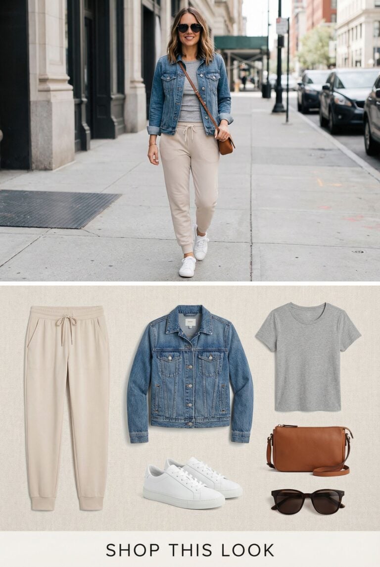 The Casual Weekend Outfit Women Over 40 Are Loving Right Now (Moodboard)