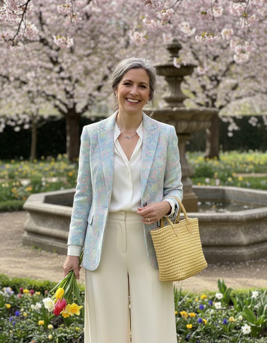 Pastel Blazer for Spring Events
