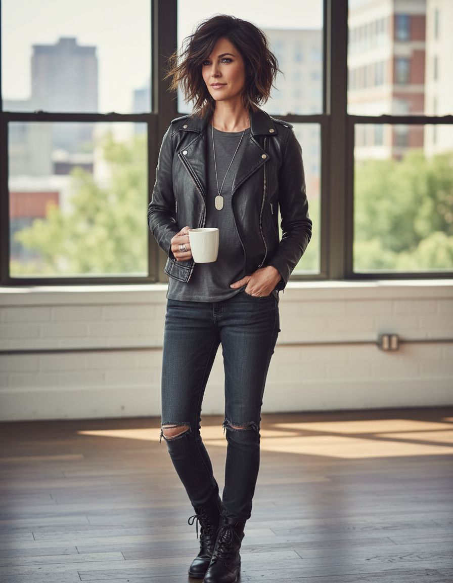 Razored Bob Haircut with Attitude