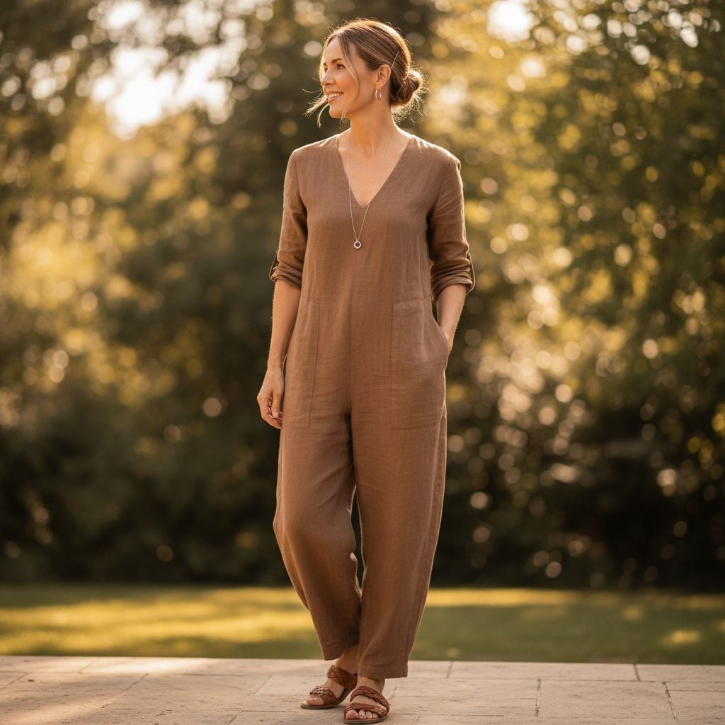 Sleek Low Bun Hairstyle for Women Over 45