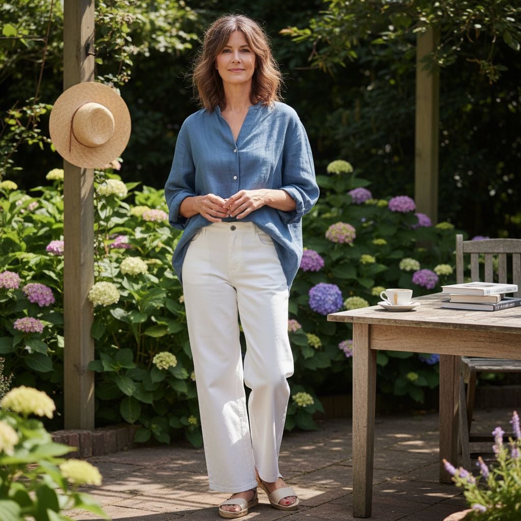 Soft Waves Hairstyle for Women 45+