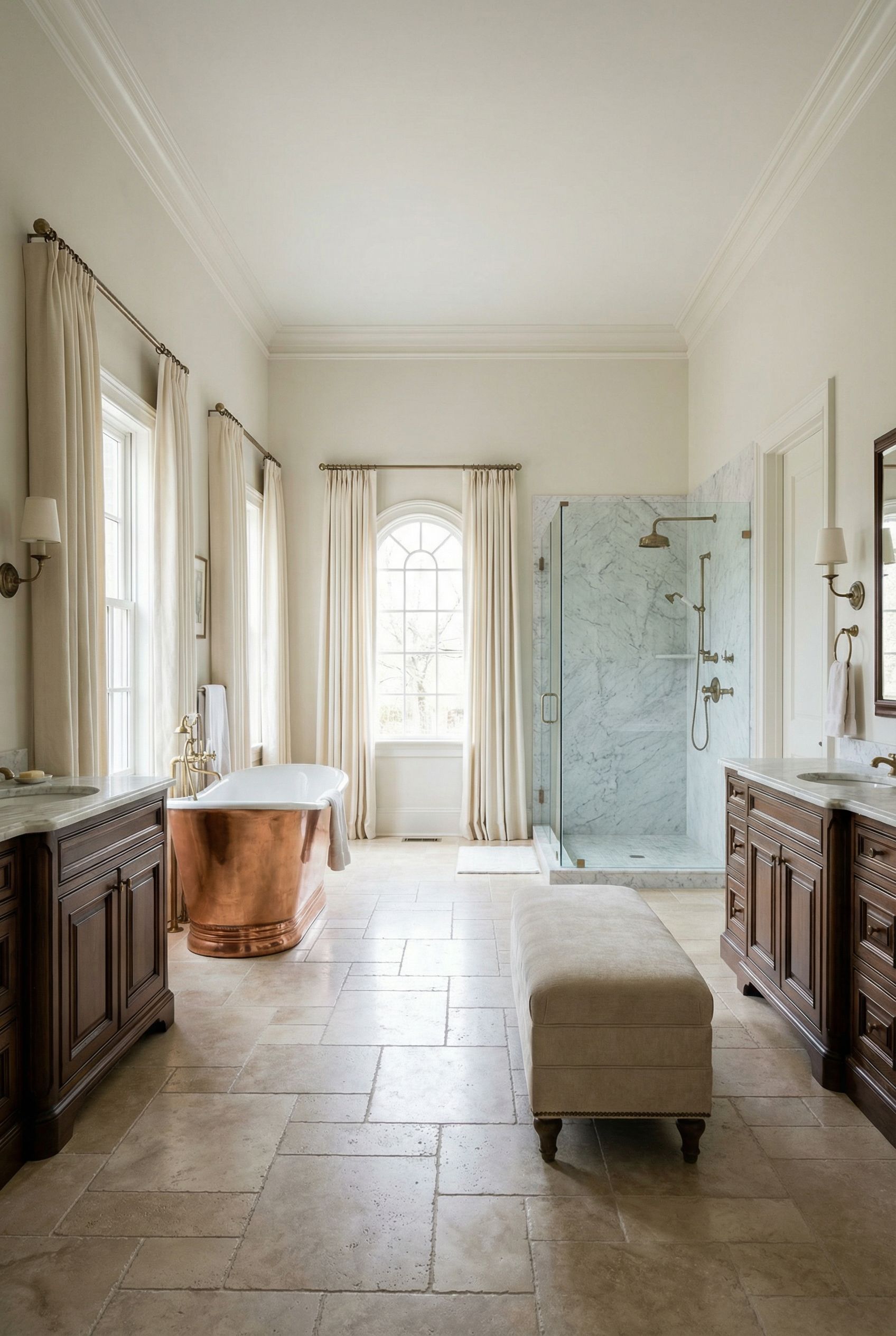 $100,000 Traditional Luxury Primary Bathroom